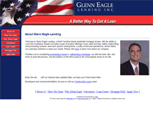 Tablet Screenshot of glenneagle.com